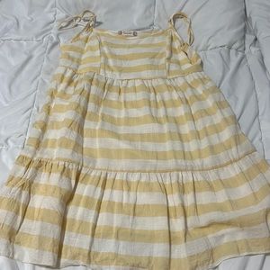 altar’d state yellow and white dress